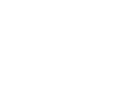Abstract white geometric shapes forming curved and straight lines on a light gray background.