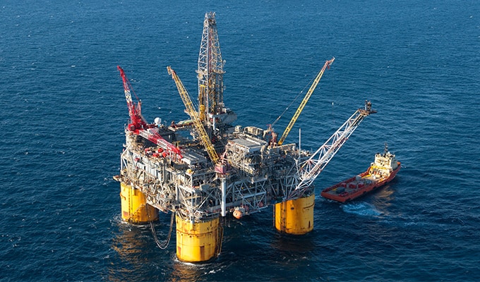 Offshore oil drill project