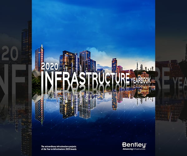 Titelbild für das Infrastruktur-Jahrbuch 2020