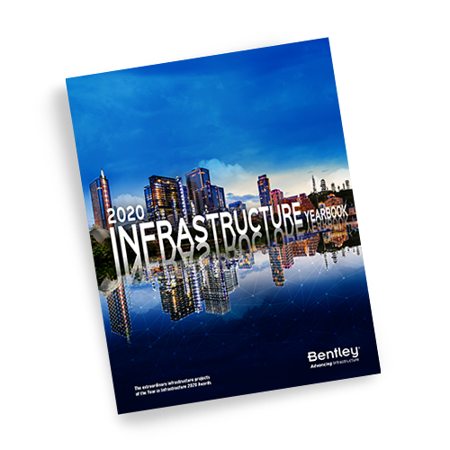 mockup dell'Infrastructure Yearbook 2020