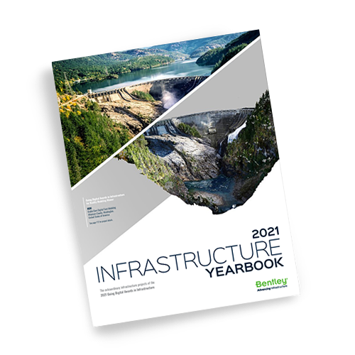mockup dell'Infrastructure Yearbook 2021